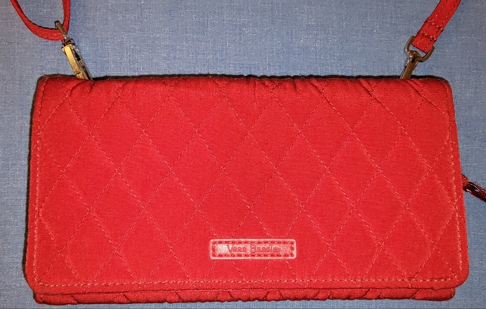 Vera Bradley RFID all in one cross body bag